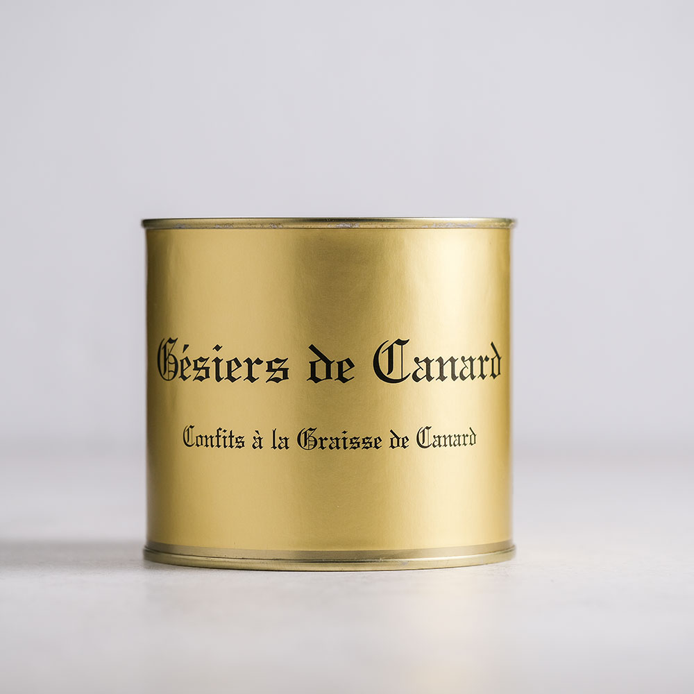 Gésiers de canard confits