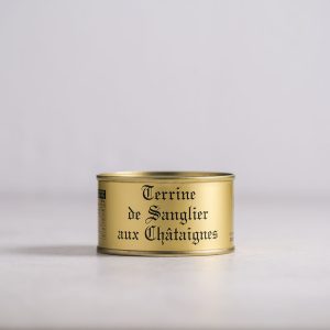 Terrine de Sanglier aux châtaignes - 130g -