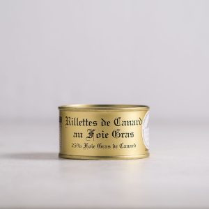 Rillettes de canard au foie gras (25 % foie gras de canard) - 130g -