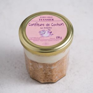 Confiture de Cochon aux échalotes - 150g -