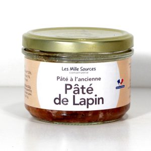 Pâté de Lapin 180g - Conserverie des 1000 sources