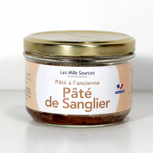 Pâté de Sanglier 180g - Conserverie des 1000 sources