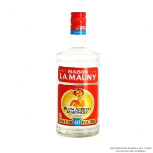 Rhum agricole blanc 40° La Mauny - Martinique