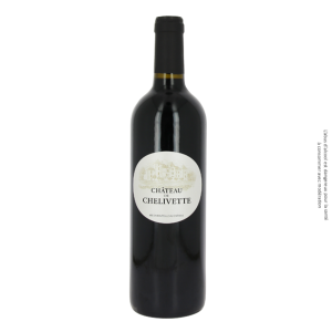 Château de Chelivette - Cadillac Côtes de Bordeaux AOP Rouge - 2021 - BIO